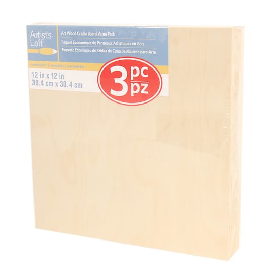 Buy The Cradled Wood Painting Panels By Artist S Loft At Michaels